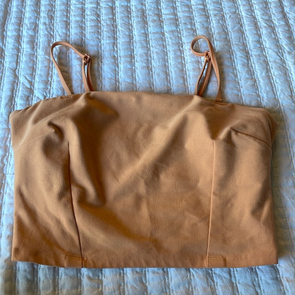 ALO tube top with straps/sport bra